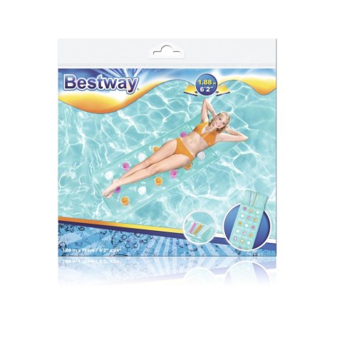 Dmuchany Materac Do Pływania Niebieski 188 x 71 cm Bestway 43014