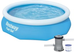 Basen Ogrodowy Rozporowy 305 x 76 cm Zestaw Bestway 57270