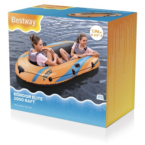 Dmuchany Ponton 193 x 106 x 31 cm Bestway 61139