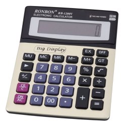 Kalkulator Biurowy Ronbon RB-1200V Duży Wyświetlacz 12-Cyfrowy