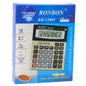 Kalkulator Biurowy Ronbon RB-1200V Duży Wyświetlacz 12-Cyfrowy
