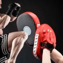 Tarcza Treningowa Rękawica Pad Kick Boxing Łapa Trenera Czerwona