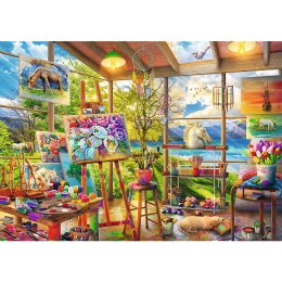 Puzzle - 2x500 - Sztuka malowania FSC Mix 70% 37530