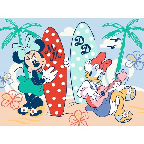 Puzzle - 30 - Kolorowa Minnie - Disney - Trefl 18302
