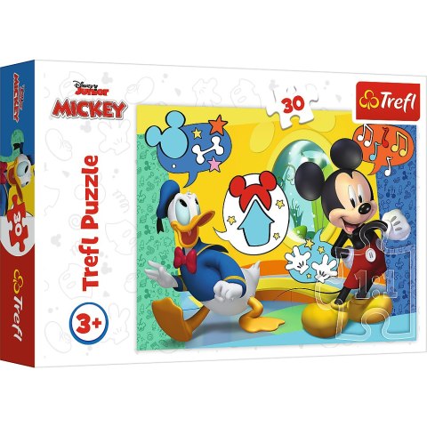 Puzzle - "30" - Myszka Miki i Wesoły Domek Trefl 18289