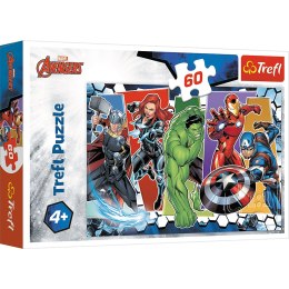 Puzzle 60 - Niezwyciężeni Avengersi Trefl 17357