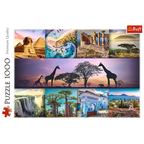 Puzzle - 1000 - Kolaż - Afryka 10792