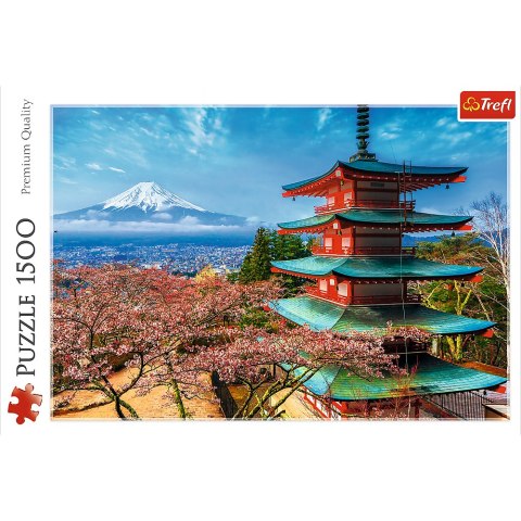 Puzzle - 1500 - Góra Fudżi / HUBER Trefl 26132