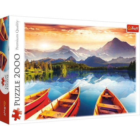Puzzle - 2000 - Kryształowe jezioro - 500 px Trefl 27096