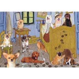 Puzzle - 500 - Pokój van Gogha Psia Rewolucja Trefl 37539