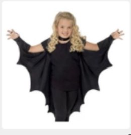 Zestaw Hallowen Strój nietoperza