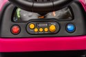 Traktor Na Akumulator BBH-030 Różowy
