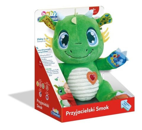 Interaktywny Przyjacielski Smok Język Polski Clementoni 50671