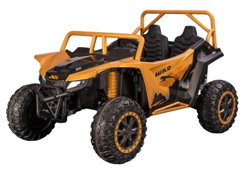 Pojazd na akumulator Buggy Arctic Cat WILDCAT XX 24V14AH Złoty