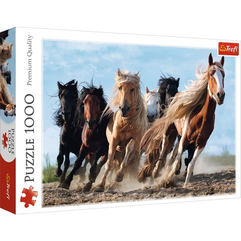 Puzzle - 1000 - Galopujące konie - Trefl 10446