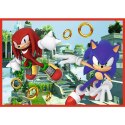 Puzzle - 4w1 (35, 48, 54, 70) - Przygody Sonica - Trefl 34625