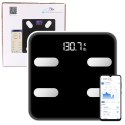 Waga Elektroniczna Łazienkowa Funkcja Smart Bluetooth BMI BMR Aplikacja