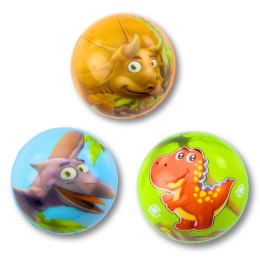 Piłka Piłeczka Piankowa Do Odbijania Zabawy Dinozaury 6,5 cm