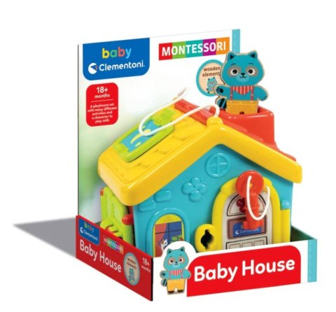Edukacyjny Domek EDU Kotek Montessori Clementoni 17874