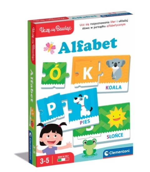 Gra edukacyjna Alfabet Uczę się Bawiąc Język Polski Clementoni 50766
