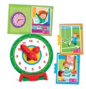Gra edukacyjna Puzzle Która Jest Godzina? Zegarek Uczę się Bawiąc Język Polski Clementoni 50771