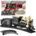 Klasyczny Pociąg Lokomotywa Wagon Towarowy Tory 53 x 48,5 cm