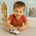 Samochód Klasyczny Garbus Metalowy Napęd Otwierane Drzwi Biały 1:32