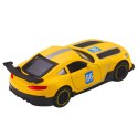 Samochód Wyścigowy Metalowy Napęd Otwierane Drzwi Żółty 1:43