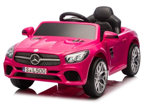 Auto Na Akumulator Mercedes SL500 S506 Różowe