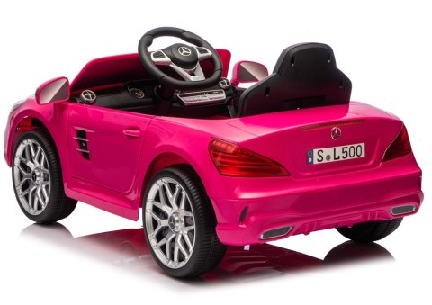 Auto Na Akumulator Mercedes SL500 S506 Różowe