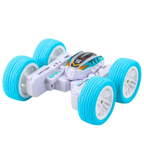 Auto Terenowe Akrobatyczne Zdalnie Sterowane 360° Niebieskie 1:32