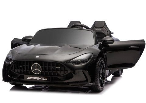 Auto Na Akumulator Mercedes GT63 AMG DK-GT63 24V LCD Cichy Silnik Czarny