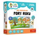 Gra edukacyjna Pory Roku ABC Malucha Rodzina Treflików Trefl 02906