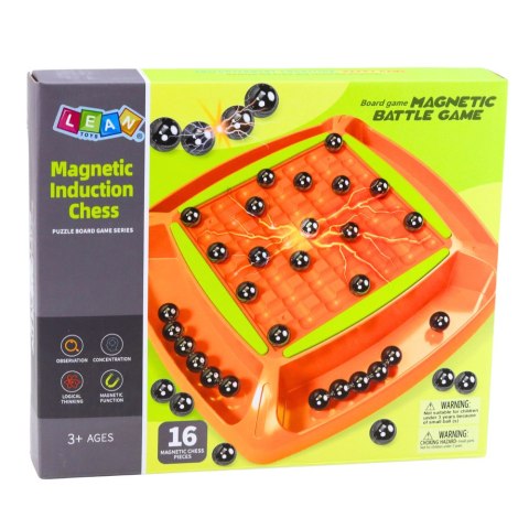Gra Rodzinna Strategiczna Kamienie Magnetyczne Plansza 16 el.