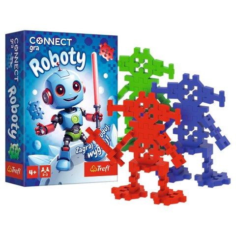 Gra dla dzieci Connect Roboty Trefl 02888