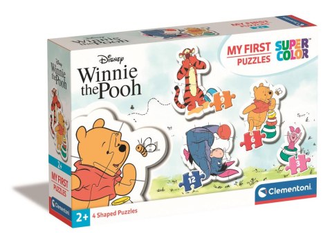 Moje Pierwsze Puzzle 3-6-9-12 DISNEY KUBUŚ PUCHATEK Clementoni 20820