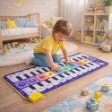 Muzyczna Mata Edukacyjna Taneczna Interaktywna Pianinko Kosmos 120 x 48 cm