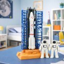 Zestaw Kosmiczny Kosmonauci Wieża Startowa Rakieta Wahadłowiec